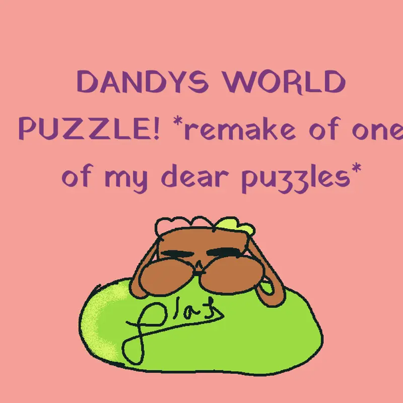 Dandys world puzzle by @I_Am_BeMeebEth
