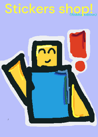 Roblox sticker shop!!