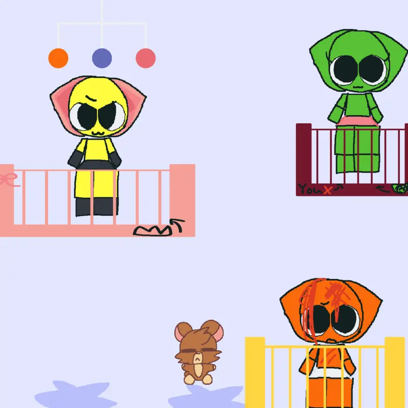 Emoji cat 💗🟡✅ 🧡🟠❌ 💚🟢❌? by @Kara121212