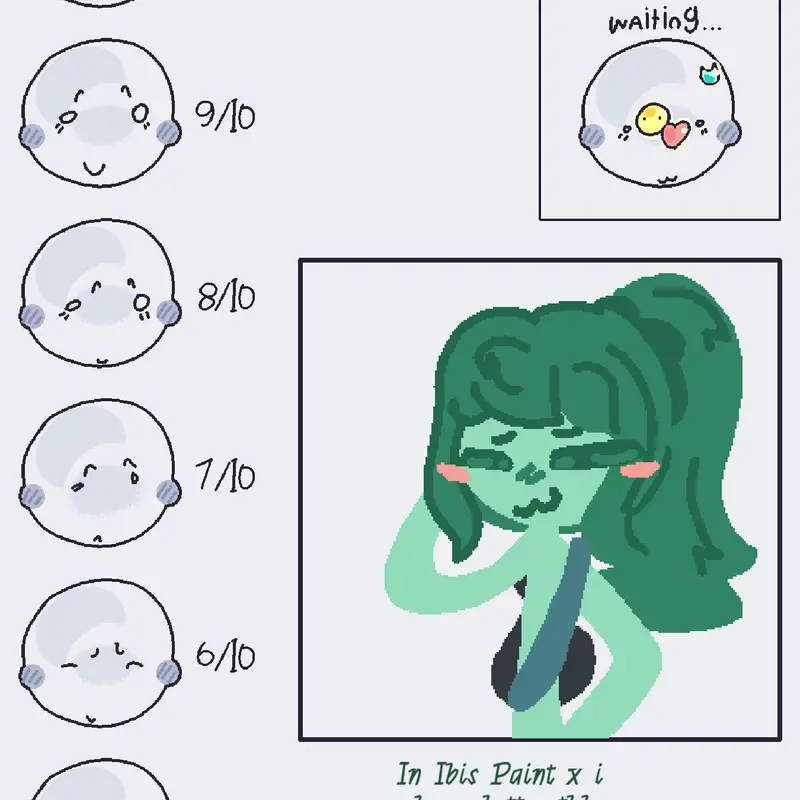 Now there's Mint, my own AvM oc by @Mint-Choco-39