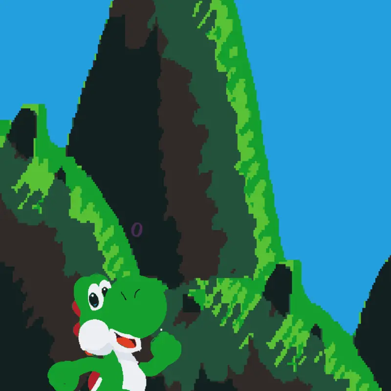 Yoshi by @olaoaosos