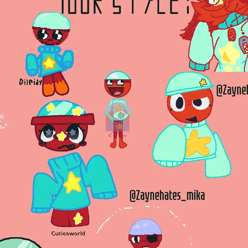 Make Gigi but in ur style! by @BLU3_D1AM0ND