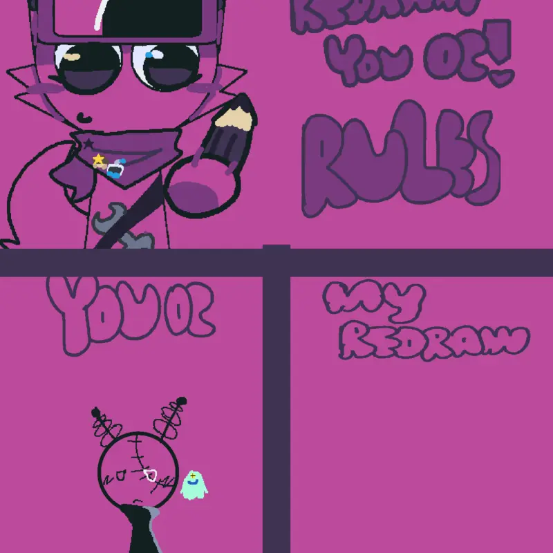 REDRAW YOUR OC by @XimenaGonzalez1