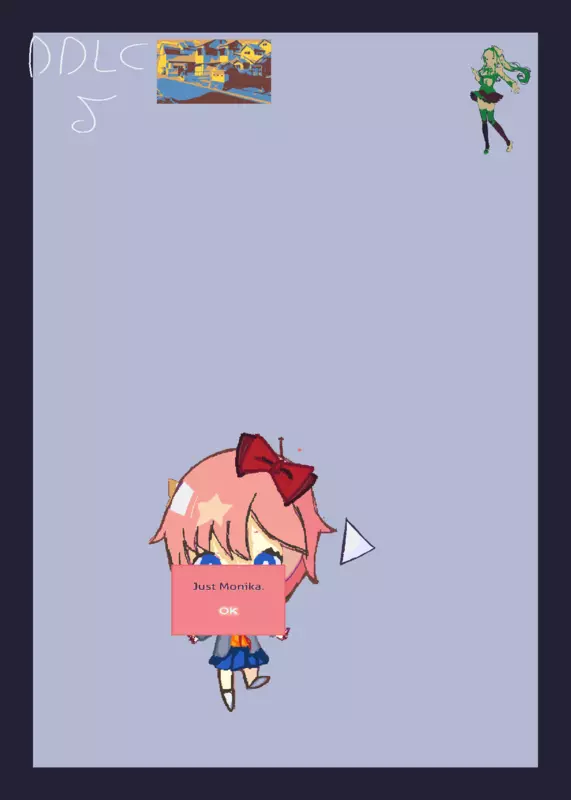 Sayori by @MeowAndWow65