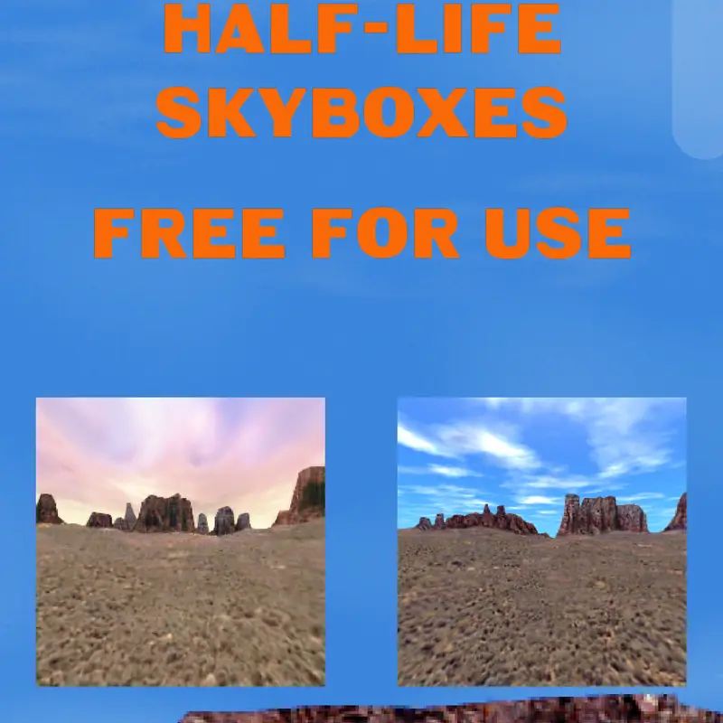 Half Life 1 Skyboxes by @Thyymes