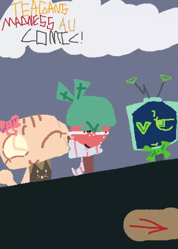 (TEAGANS MADNESS) AU COMIC! by @C0LL3CT1BL3