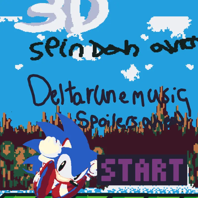 Sonic's 3d spin dash adventure by @KurtPhillip
