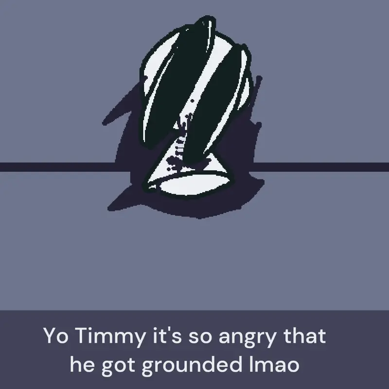 Idk why he's grounded but yea by @bob_808