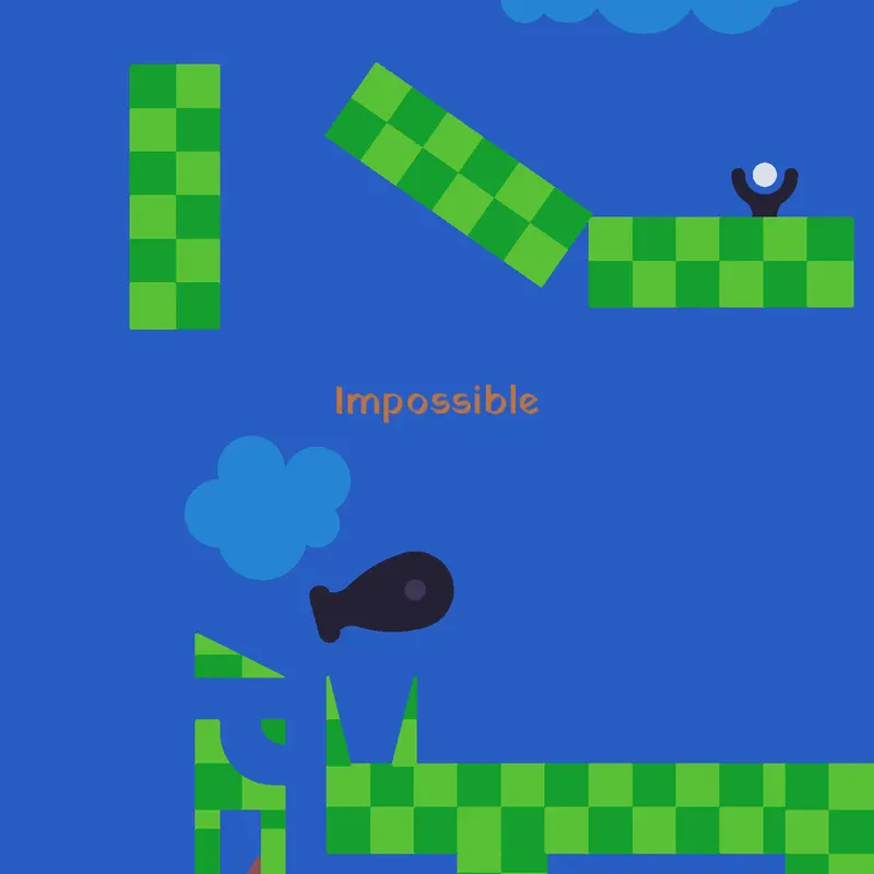 Impossible challenge by @Tribi