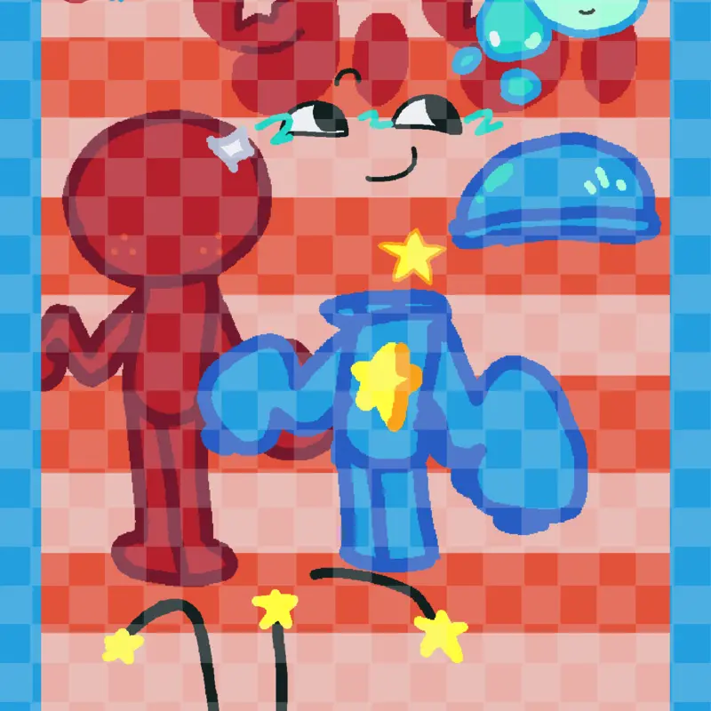 Dandys world puzzle by @-theblue_alienn-