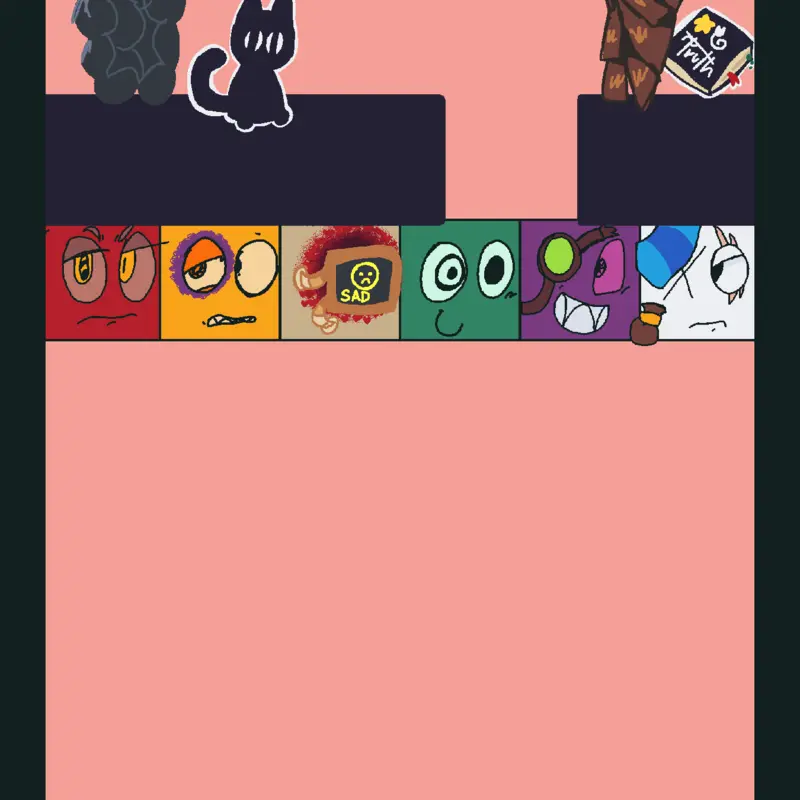 Cat and cubes game by @CastleGMM