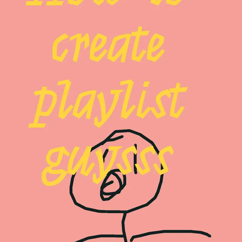 How to create playlist by @urman_