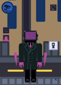 but TV man Is replaced whit energized TV man