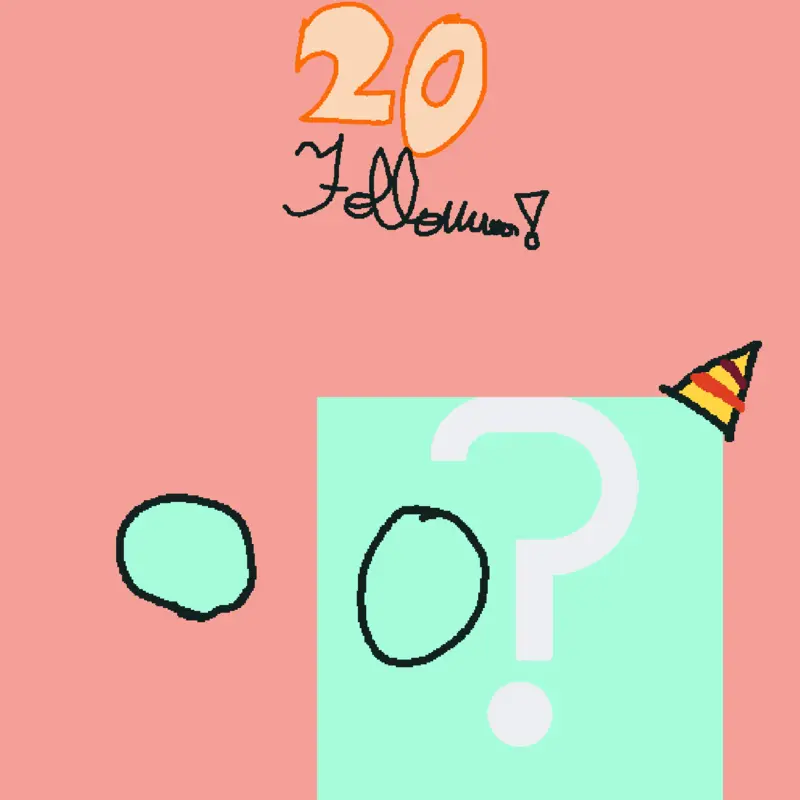 20 FOLLOWERS! by @nadannnnn