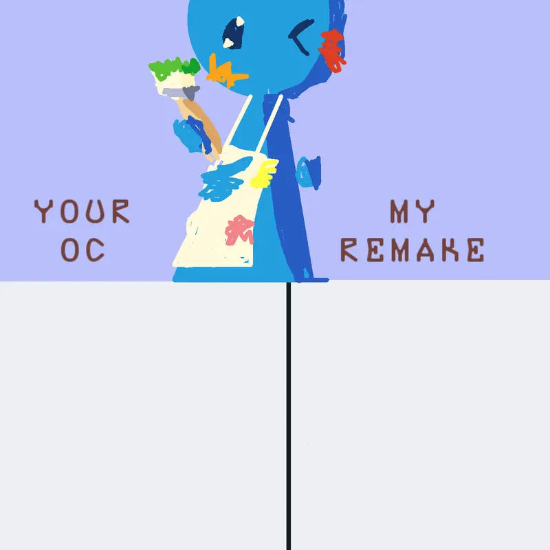 U draw ur oc I remake it my style by @zohra_chan