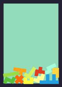 Pentomino blocks