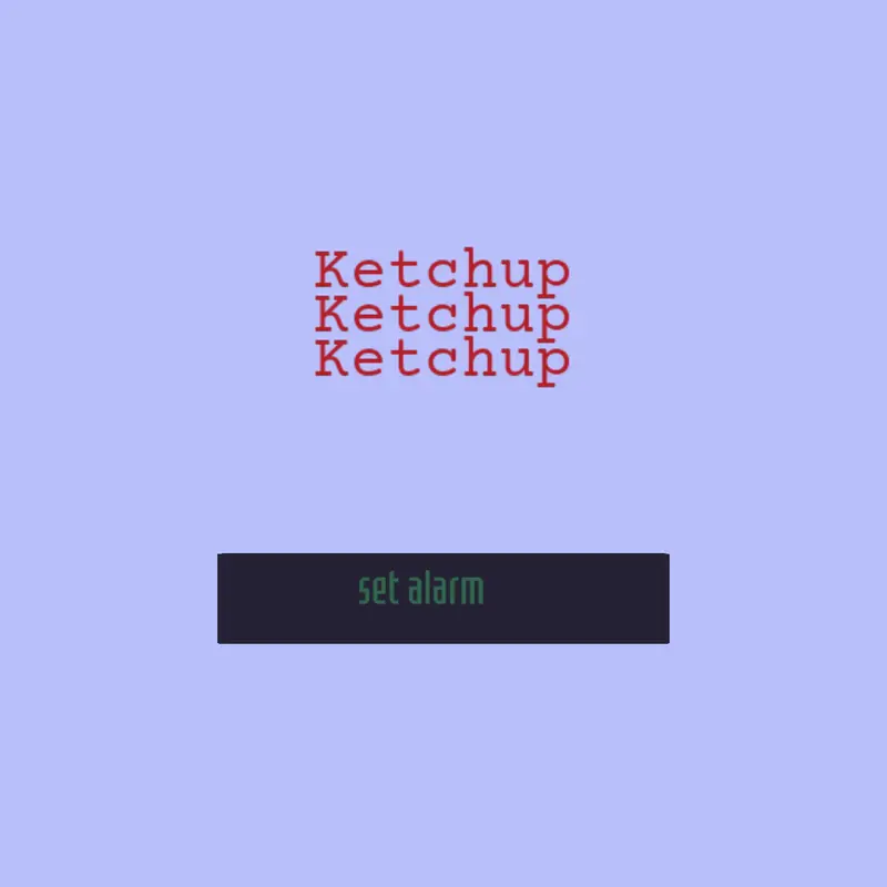 Alarm by @RuDIAN