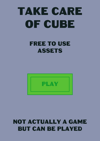 Some free to use take care of assets, code...