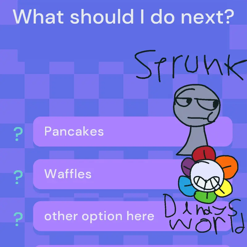 Im running out of Ideas pls help me 😭 by @iluvsprunki1