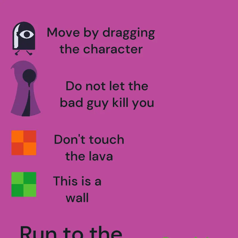 Escape from bad guy ig by @puffini