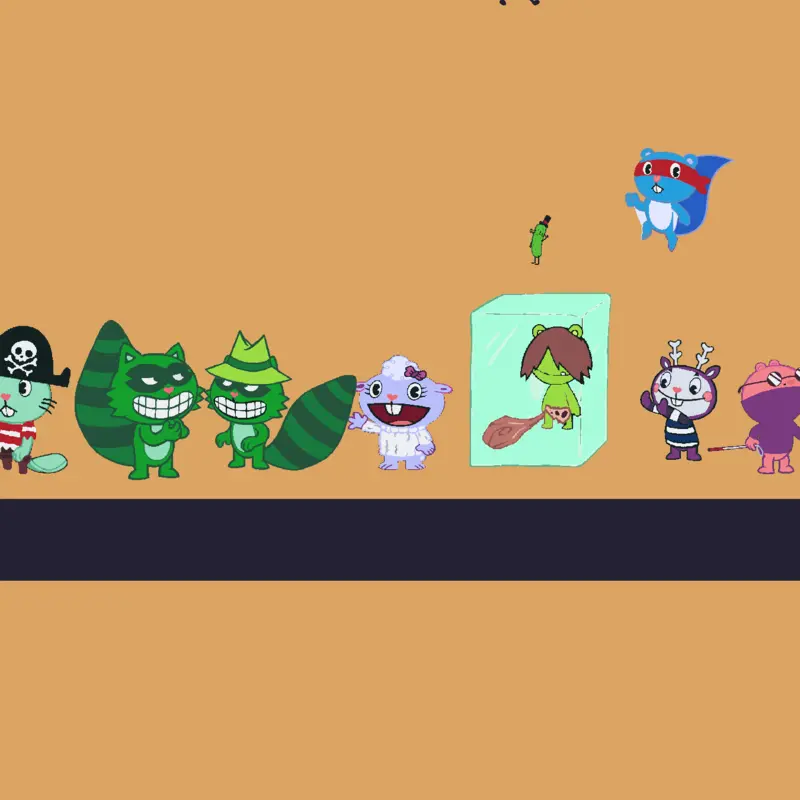 The Happytree friends floors lava is out by @w-watermelon89