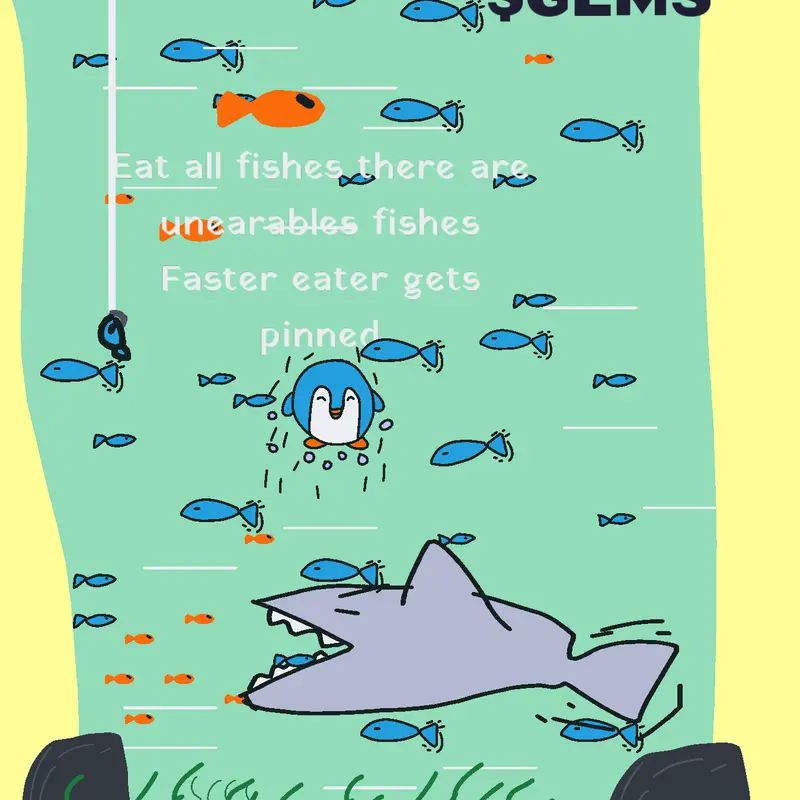 Enjoy and eat all the fishes! by @RowelCastillo