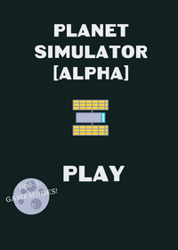 Planet Simulator [EARLY W.I.P]