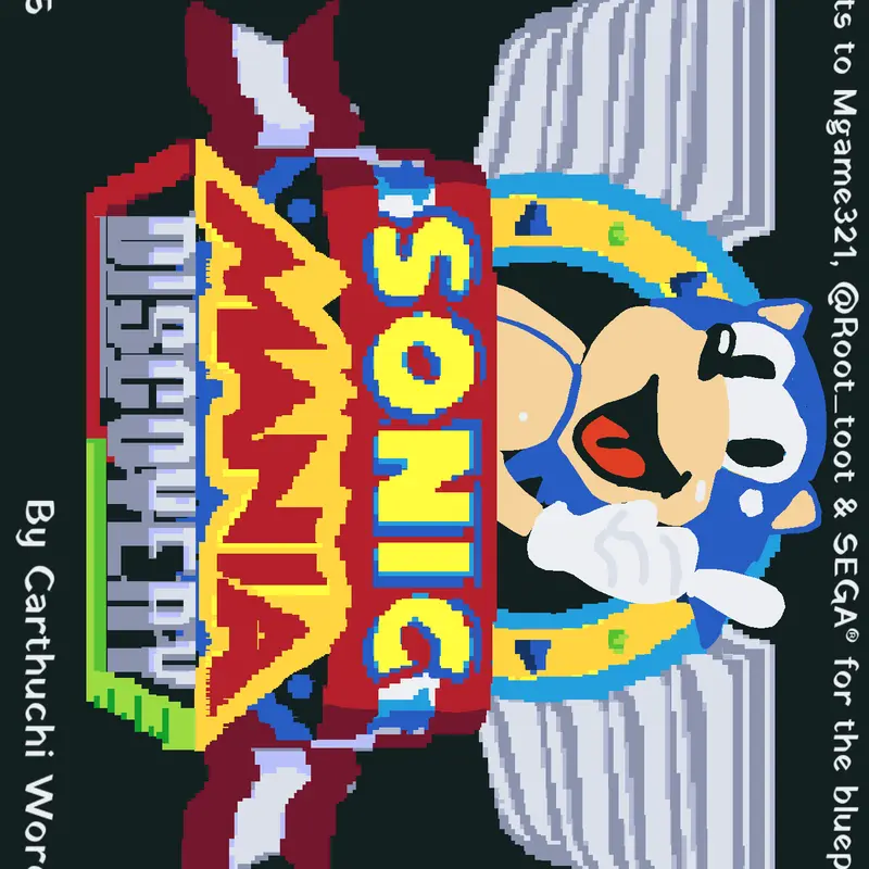 Sonic mania discovery by @Carthuchi_Word_BRAZIL