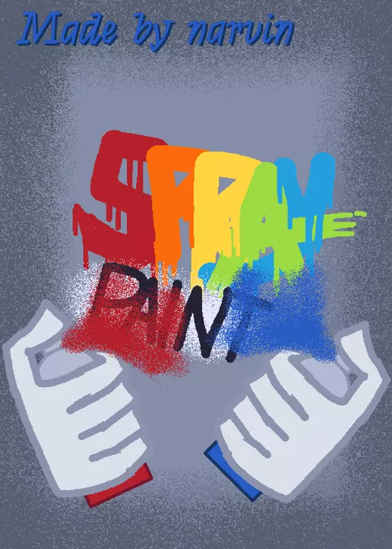 Wall spray paint by @Narvin