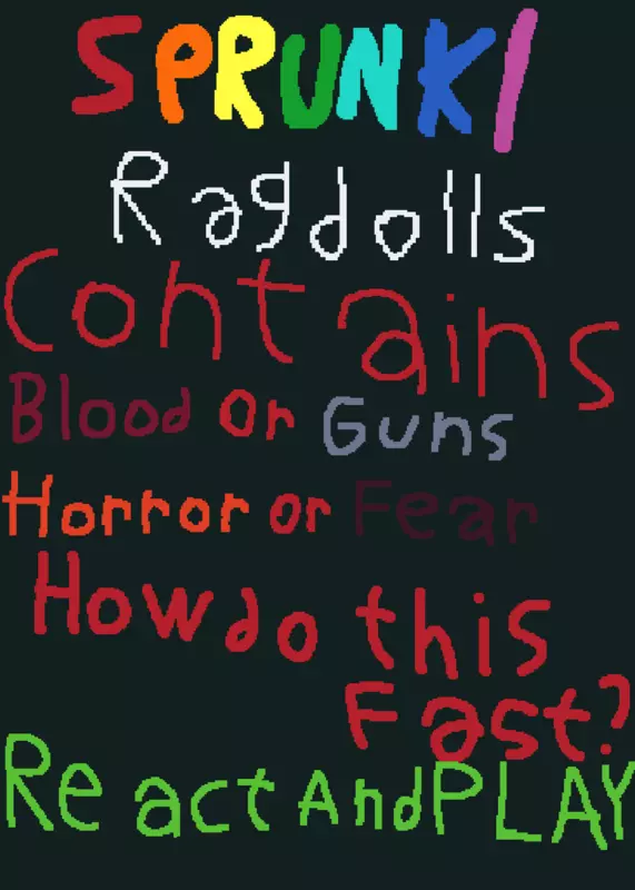 Sprunki Ragdolls Drag and throw sprunkis by @SPINOSAURUS1048