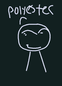 Shoveler blob Polyester edit