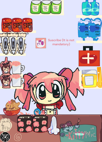 Madoka muckbang cute