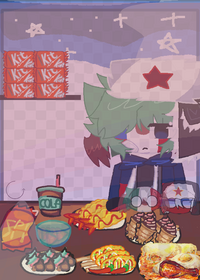 •| first Countryhumans Fanchild Mukbang...