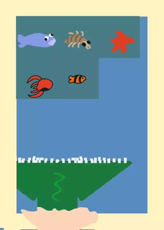 Fish vs worm by @gorgoji_5688
