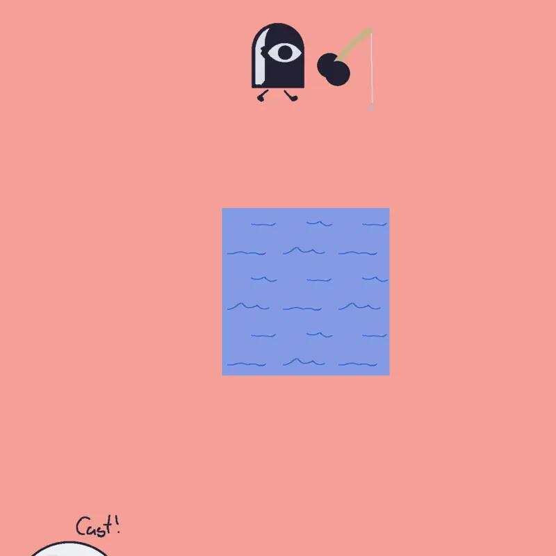 Unfinished Fishing game by @Astrolite