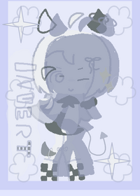 Oc fanart to invert_aqua_creates!!(Thank you...