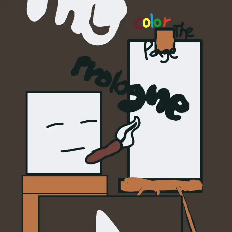 The Prologue: COLOR THE PAGE by @Posnos