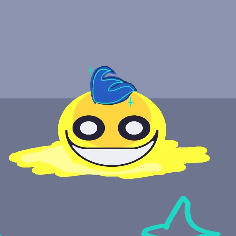 Cute slime :0 by @MOONLIGHTSTARS69