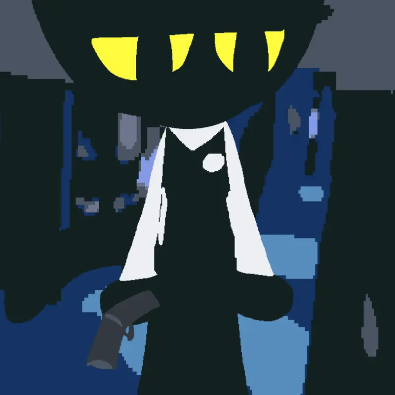 Secret agent animation by @S1LLYST4RZ