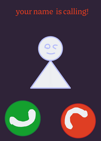 Calling game that you can remix!