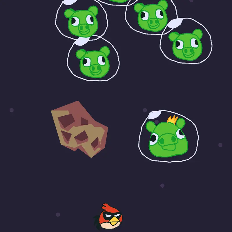 Angry birds space by @AldenilsonSilva