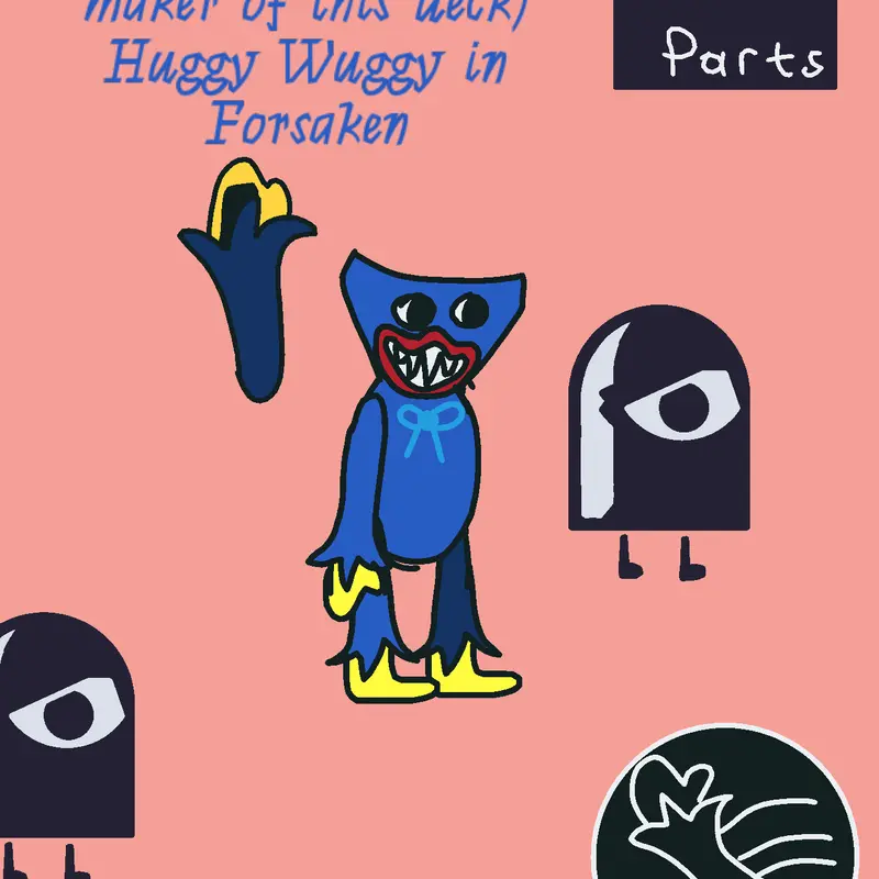 Huggy in forsaken by @Kadeem006