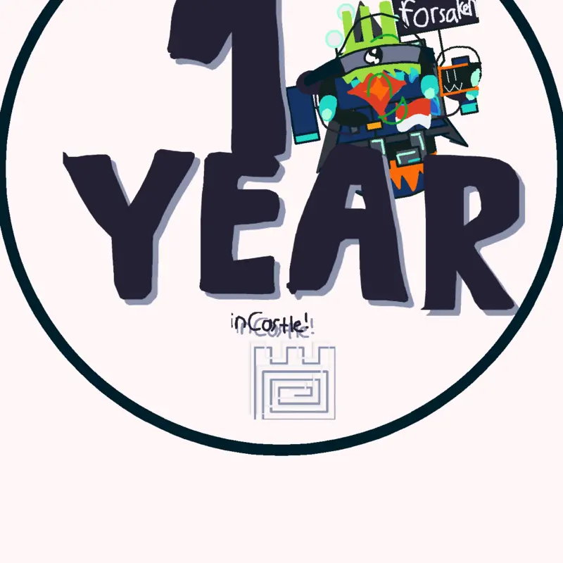 1 year in castle by @character_SSJ_SKELD