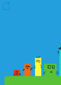 Numberblocks algodoo floor is lava