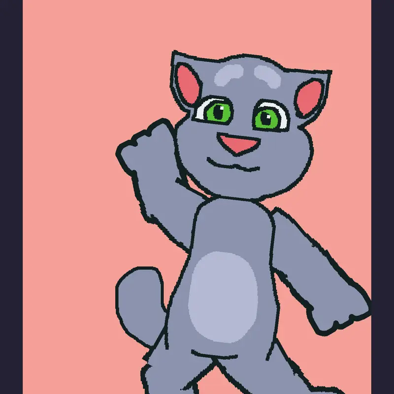 Talking tom ragdoll! by @Sarlito_XD