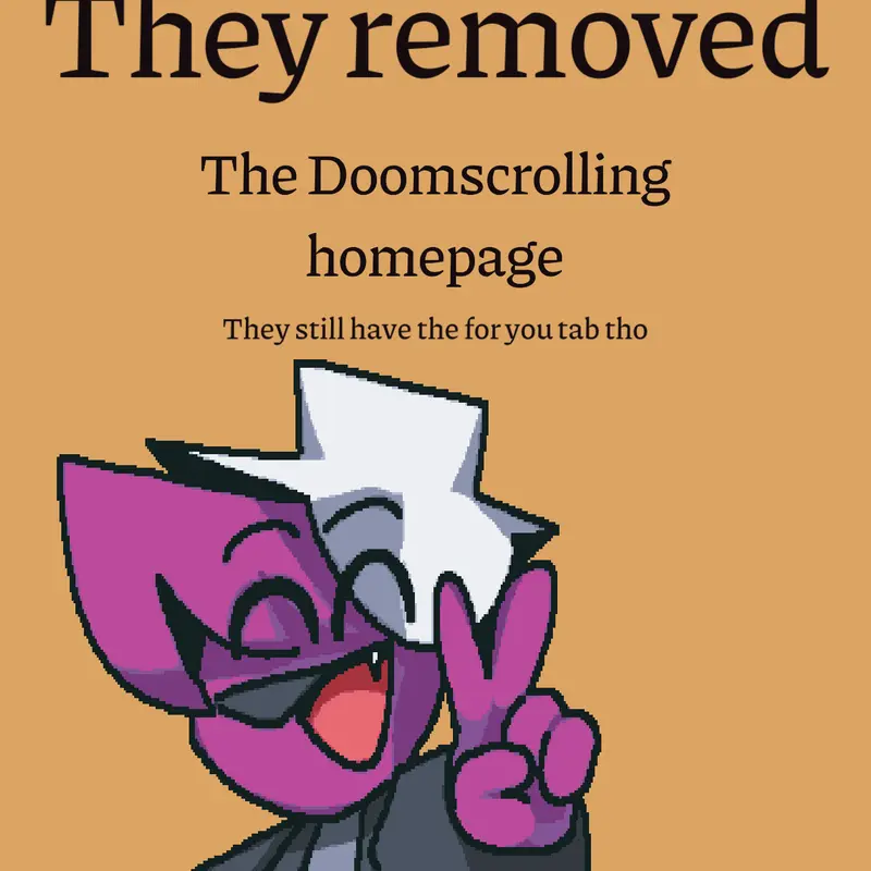Doomscroll is doomed by @Raven_hart
