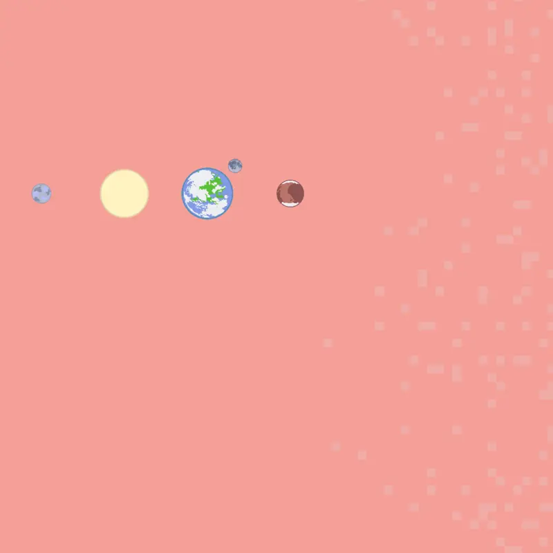 My solar system and halo by @LucasGonzalez2