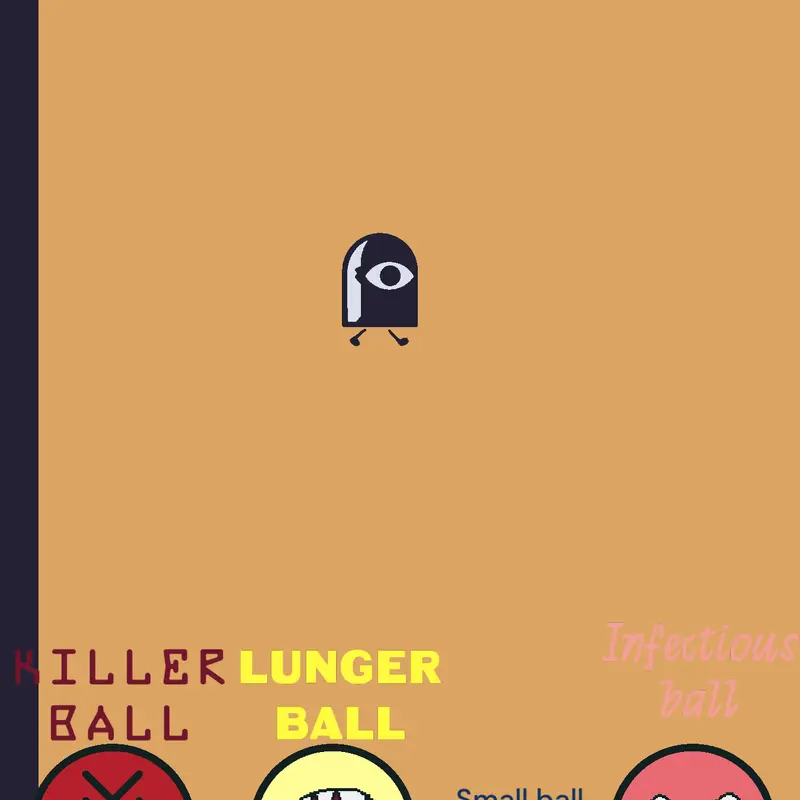 Survive the killer balls! by @Anchoito