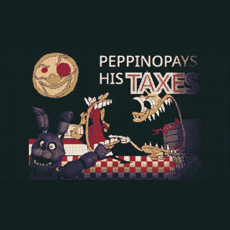 Peppino pays his taxes but in castle by @HowDoIPlayThisGame