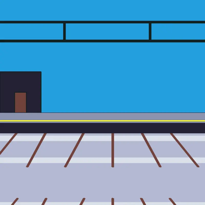 Railroad crossign by @SayaJinu